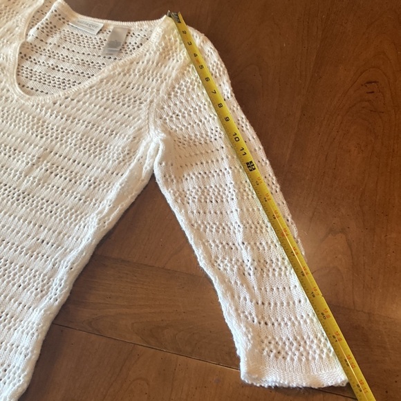 VILLAGER Liz Claiborne Knit Sweater - size womens Medium - Picture 14 of 16